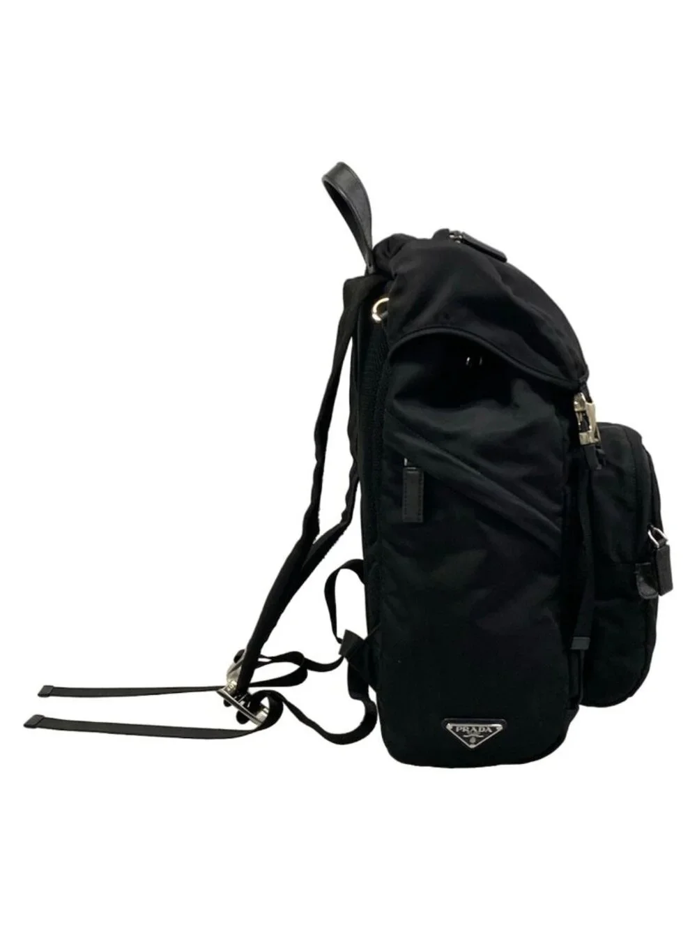 Prada Backpack Black Leather